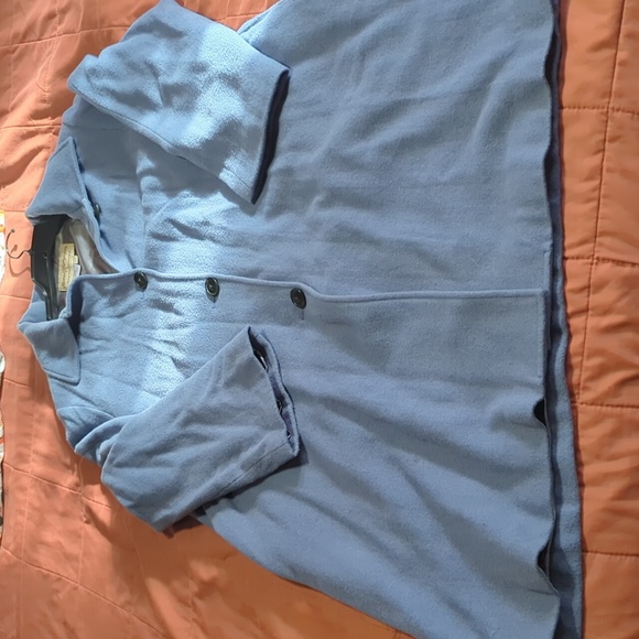 VINTAGE Norm Thompson Wool Blend Women’s Knee Length Coat Sz. 1X - Picture 2 of 10